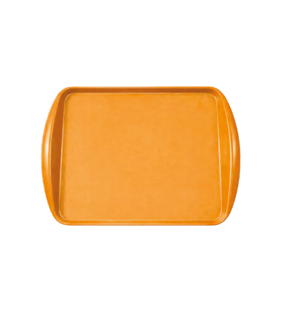 bandeja fast food s-300 laranja dekacron